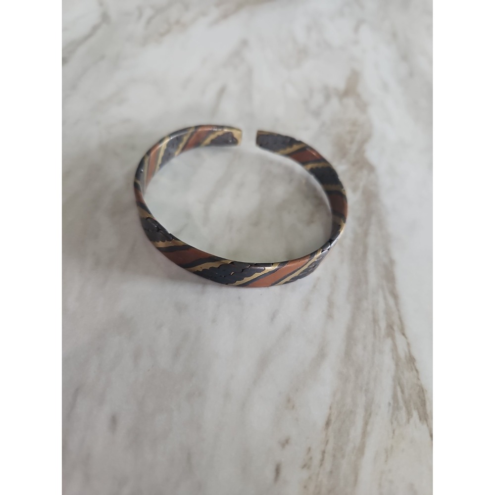 Mixed metals metallic Bracelet cuff bangle Accessory